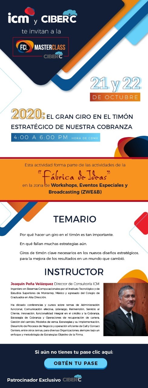 CiberC patrocinador de Webinar Master class
